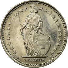 Coin, Switzerland, 1/2 Franc, 2009, Bern, EF(40-45), Copper-nickel, KM:23a.3