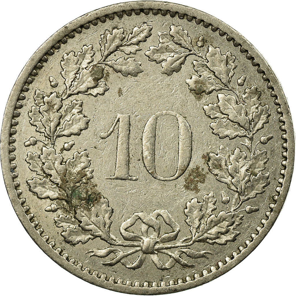 Monnaie, Suisse, 10 Rappen, 1977, Bern, TB+, Copper-nickel, KM:27