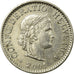 Coin, Switzerland, 10 Rappen, 2001, Bern, EF(40-45), Copper-nickel, KM:27