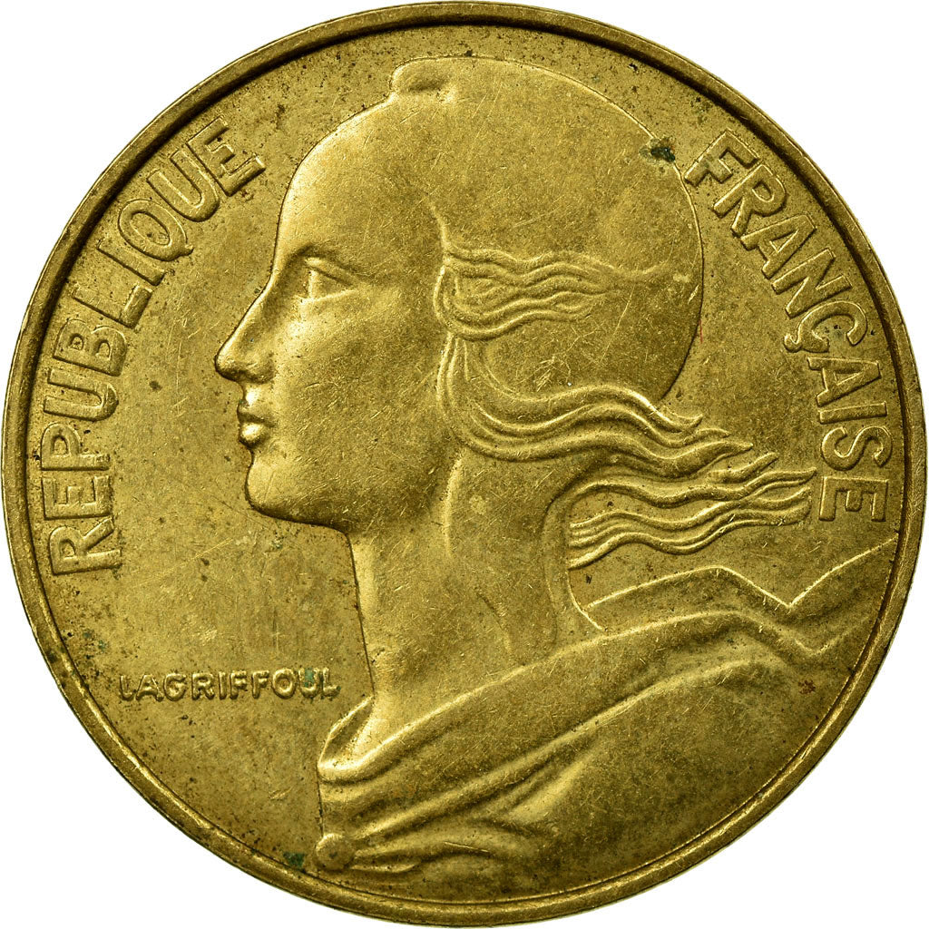 Coin, France, Marianne, 20 Centimes, 1997, Paris, VF(30-35), Aluminum-Bronze