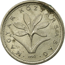 Coin, Hungary, 2 Forint, 1992, Budapest, VF(30-35), Copper-nickel, KM:693