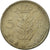 Moneta, Belgia, 5 Francs, 5 Frank, 1963, VF(20-25), Miedź-Nikiel, KM:135.1