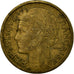 Coin, France, Morlon, 50 Centimes, 1937, Paris, VF(30-35), Aluminum-Bronze