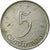 Moneta, Francia, Épi, 5 Centimes, 1962, Paris, MB+, Acciaio inossidabile