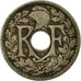Coin, France, Lindauer, 5 Centimes, 1919, Paris, VF(20-25), Copper-nickel