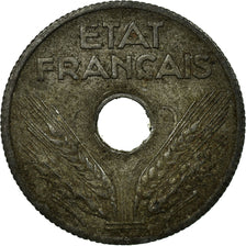 Moneta, Francia, État français, 10 Centimes, 1944, Paris, MB, Zinco, KM:903