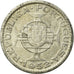 Coin, Mozambique, 10 Escudos, 1952, EF(40-45), Silver, KM:Pr28