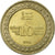 Moneda, Sri Lanka, 10 Rupees, 1998, British Royal Mint, MBC, Bimetálico, KM:158
