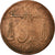 Moneda, INDIA BRITÁNICA, BOMBAY PRESIDENCY, 1/2 Anna, 1834, BC+, Cobre, KM:252