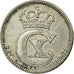 Coin, Denmark, Christian X, 25 Öre, 1918, Copenhagen, EF(40-45), Silver