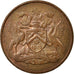 Munten, TRINIDAD & TOBAGO, Cent, 1971, Franklin Mint, FR+, Bronze, KM:1