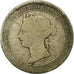 Coin, Ceylon, Victoria, 25 Cents, 1893, VF(30-35), Silver, KM:95