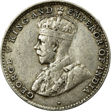 Münze, Ceylon, George V, 10 Cents, 1921, SS, Silber, KM:104a
