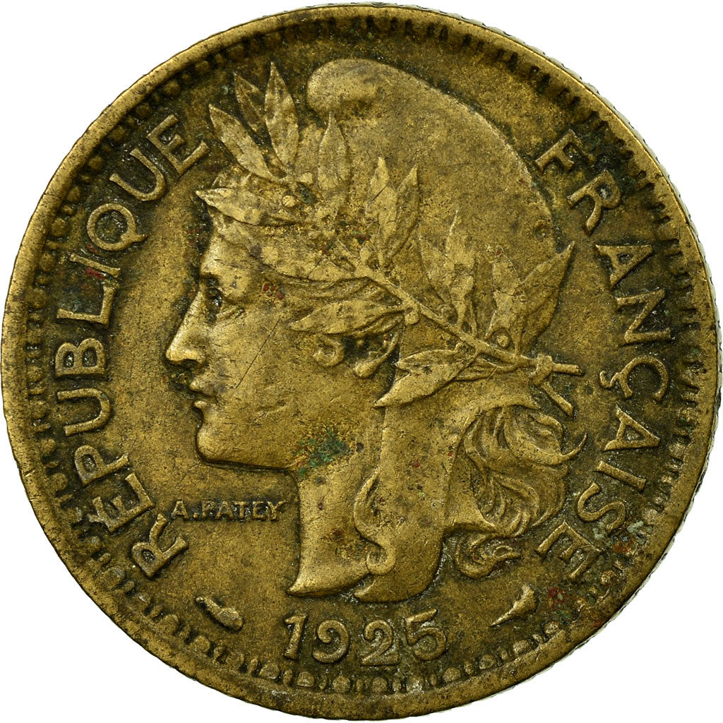 Monnaie, Cameroun, Franc, 1925, Paris, TB+, Aluminum-Bronze, KM:2