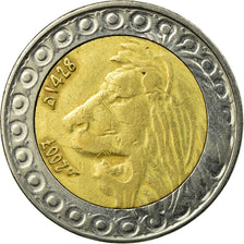 Münze, Algeria, 20 Dinars, 2007, Algiers, S+, Bi-Metallic, KM:125