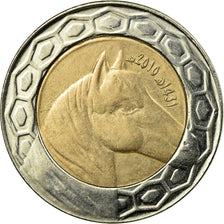 Coin, Algeria, 100 Dinars, 2010, Algiers, EF(40-45), Bi-Metallic, KM:132