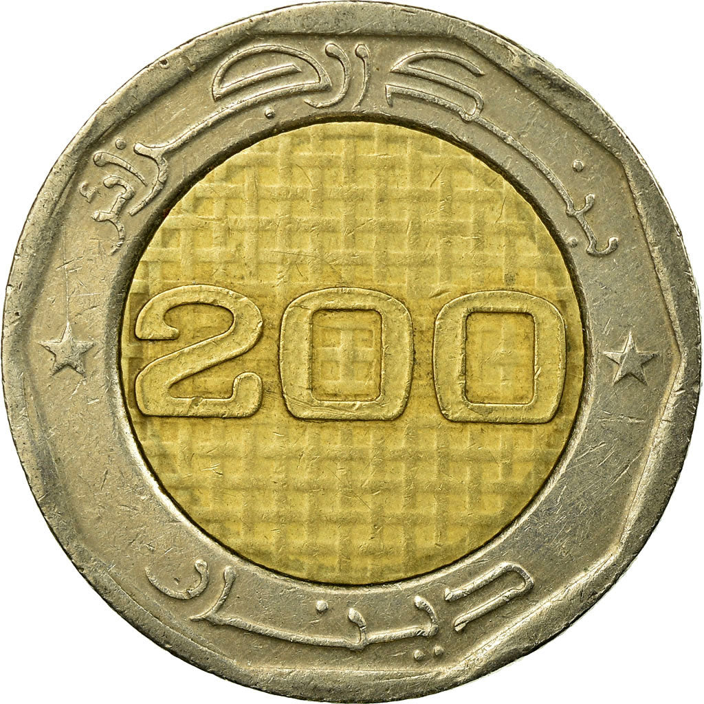 Münze, Algeria, 200 Dinars, 2012, Paris, SS, Bi-Metallic