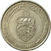 Coin, Tunisia, 1/2 Dinar, 1997, Paris, EF(40-45), Copper-nickel, KM:346