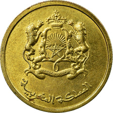 Coin, Morocco, Mohammed VI, 10 Santimat, 2011, Paris, EF(40-45), Brass plated
