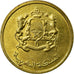 Coin, Morocco, Mohammed VI, 10 Santimat, 2011, Paris, EF(40-45), Brass plated
