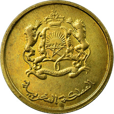 Münze, Marokko, Mohammed VI, 10 Santimat, 2011, Paris, SS, Brass plated steel