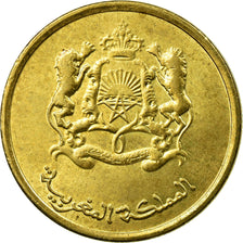 Coin, Morocco, Mohammed VI, 10 Santimat, 2012, Paris, VF(30-35), Brass plated