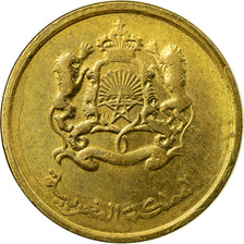 Coin, Morocco, Mohammed VI, 10 Santimat, 2013, Paris, EF(40-45), Brass plated