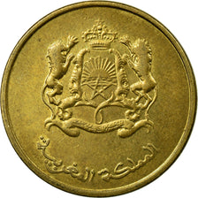 Coin, Morocco, Mohammed VI, 20 Santimat, 2011, Paris, EF(40-45), Brass plated