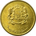 Coin, Morocco, 20 Santimat, 2016, Paris, EF(40-45), Brass plated steel