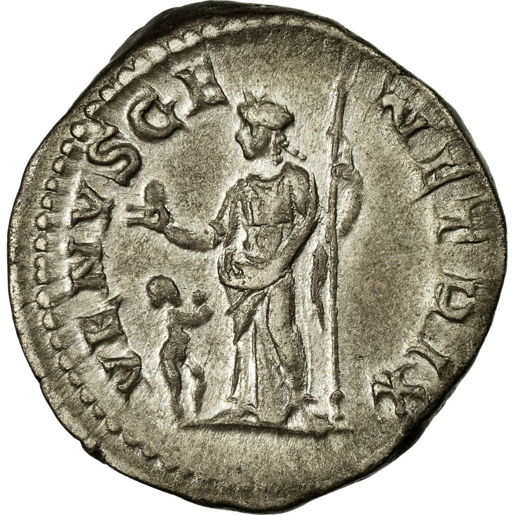 Moneta, Julia Mamaea, Denarius, SPL-, Argento, Cohen:72