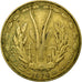 Moeda, Estados da África Ocidental, 5 Francs, 1974, Paris, VF(20-25)