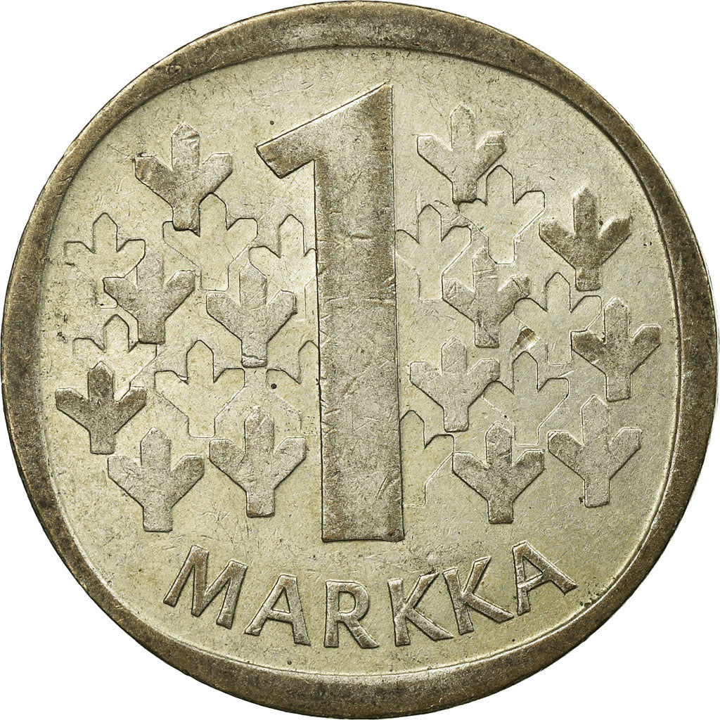Münze, Finnland, Markka, 1968, S+, Silber, KM:49