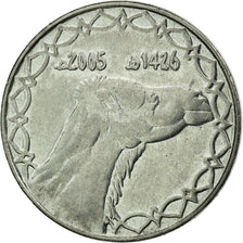 Coin, Algeria, 2 Dinars, 2005, Algiers, EF(40-45), Stainless Steel, KM:130