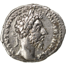 Lucius Verus, Denarius, AU(50-53), Silver, Cohen #126, 3.40