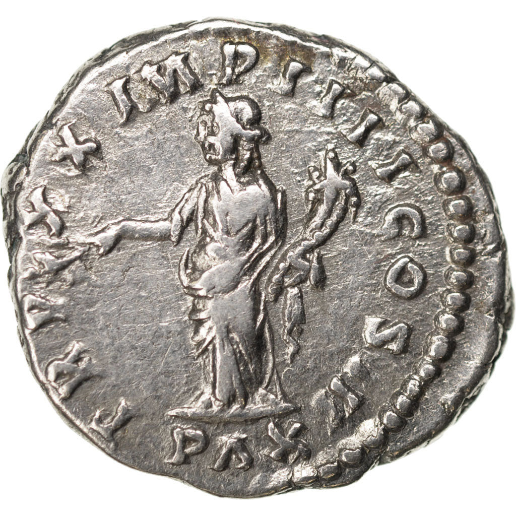 Lucius Verus, Denarius, AU(50-53), Silver, Cohen #126, 3.40