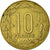 Moneda, Estados del África central, 10 Francs, 1978, Paris, MBC, Aluminio -