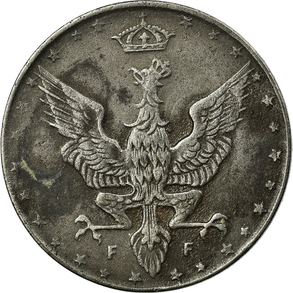 Coin, Poland, 20 Fenigow, 1917, Stuttgart, Germany, VF(30-35), Iron, KM:7