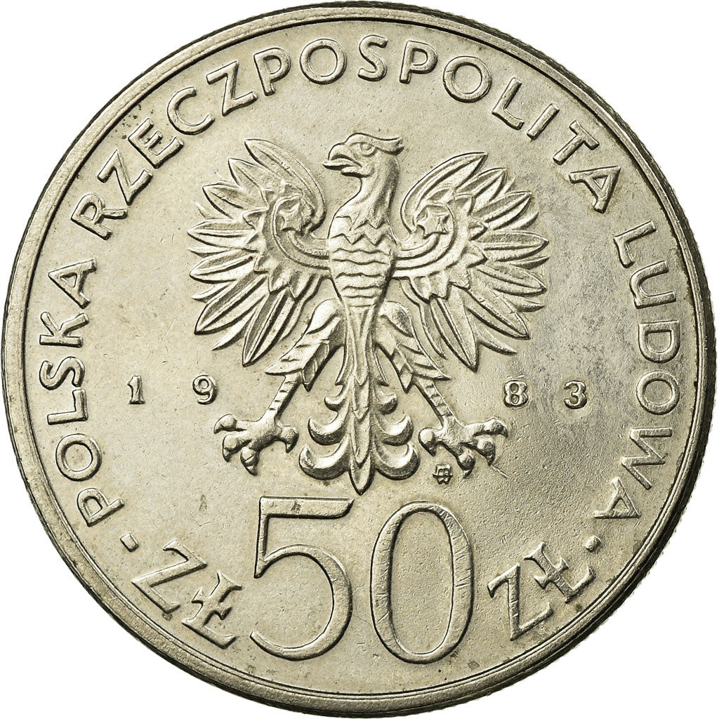Monnaie, Pologne, 50 Zlotych, 1983, Warsaw, TTB, Copper-nickel, KM:146