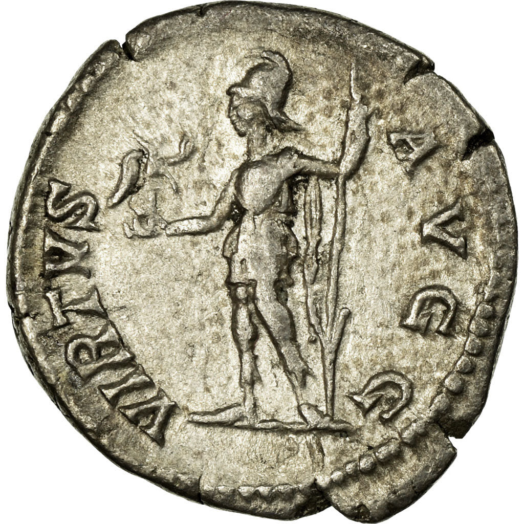 Munten, Caracalla, Denarius, ZF+, Zilver