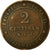 Moneta, Francja, Cérès, 2 Centimes, 1888, Paris, VF(30-35), Bronze, KM:827.1