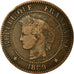 Münze, Frankreich, Cérès, 2 Centimes, 1889, Paris, SS, Bronze, KM:827.1