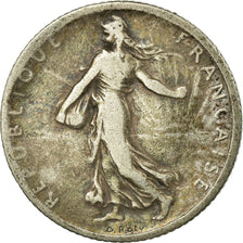Monnaie, France, Semeuse, Franc, 1902, Paris, TB+, Argent, Gadoury:467, KM:844.1