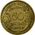 Coin, France, Morlon, 50 Centimes, 1938, Paris, VF(30-35), Aluminum-Bronze