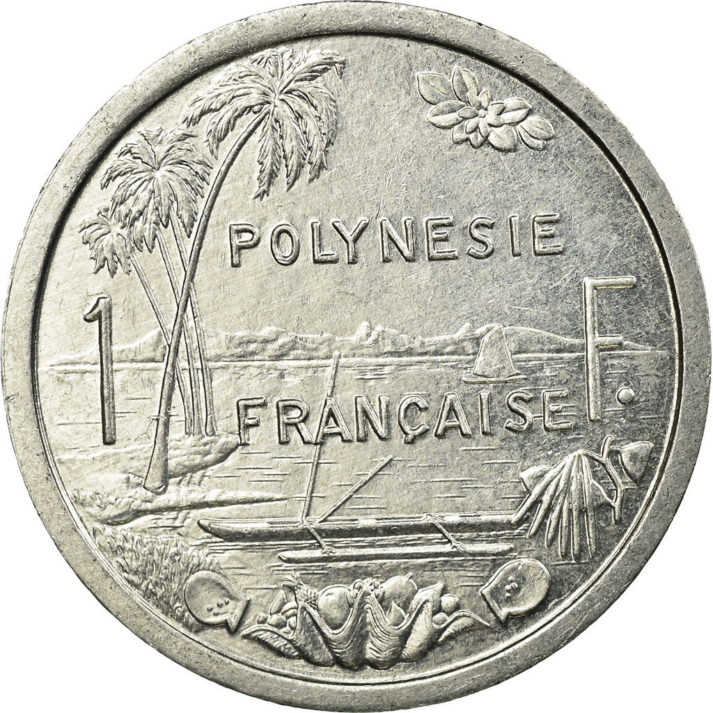 Coin, French Polynesia, Franc, 1994, Paris, EF(40-45), Aluminum, KM:11