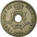 Moneta, Belgio, 10 Centimes, 1902, MB+, Rame-nichel, KM:48