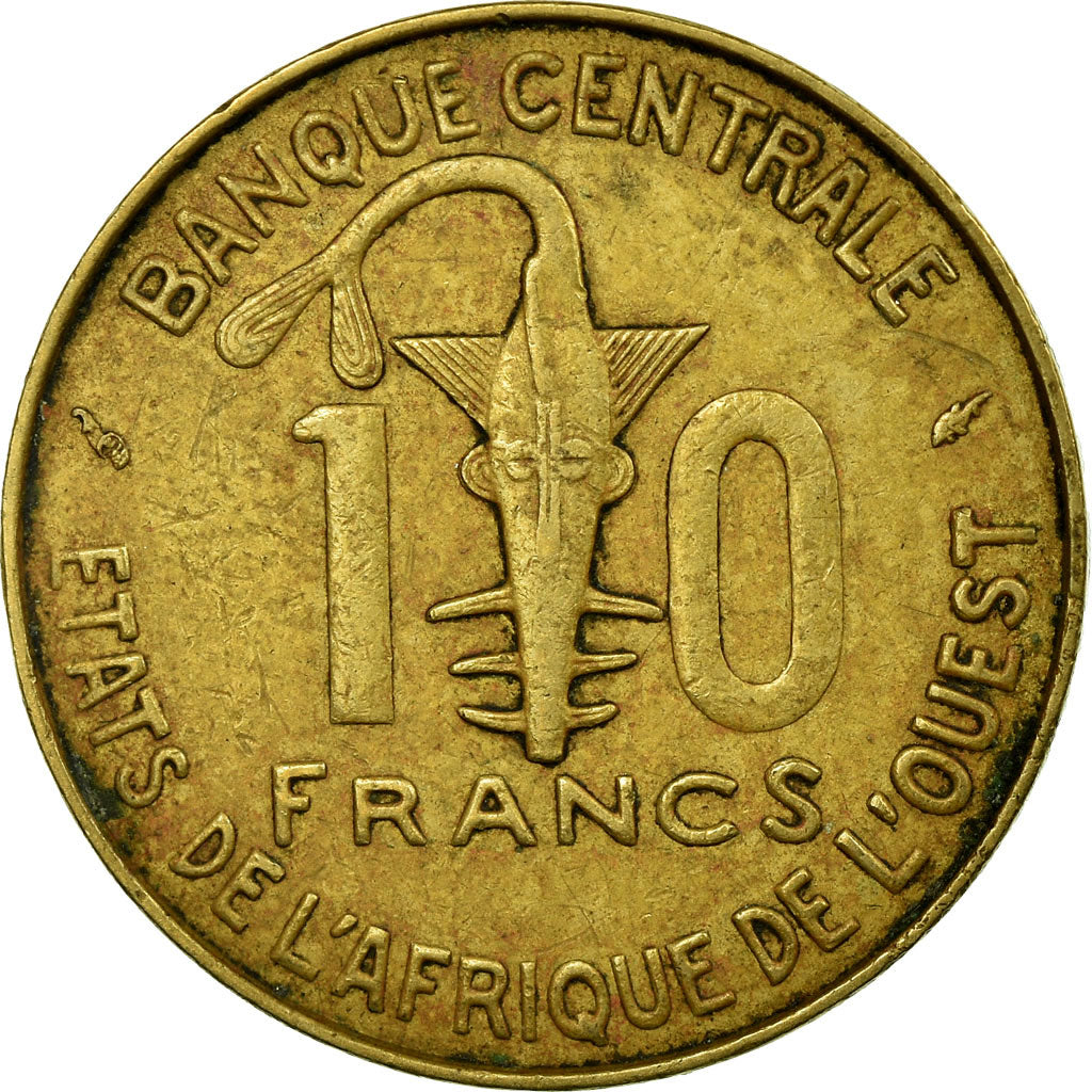 Coin, West African States, 10 Francs, 1979, Paris, VF(30-35)