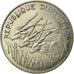 Moneta, Ciad, 100 Francs, 1985, Paris, BB, Nichel, KM:3