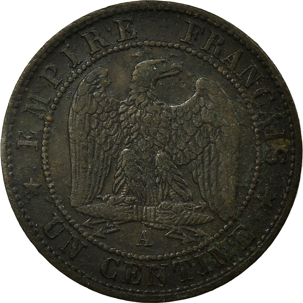 Coin, France, Napoleon III, Napoléon III, Centime, 1853, Paris, VF(30-35)