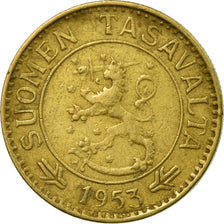 Monnaie, Finlande, 10 Markkaa, 1953, TTB, Aluminum-Bronze, KM:38