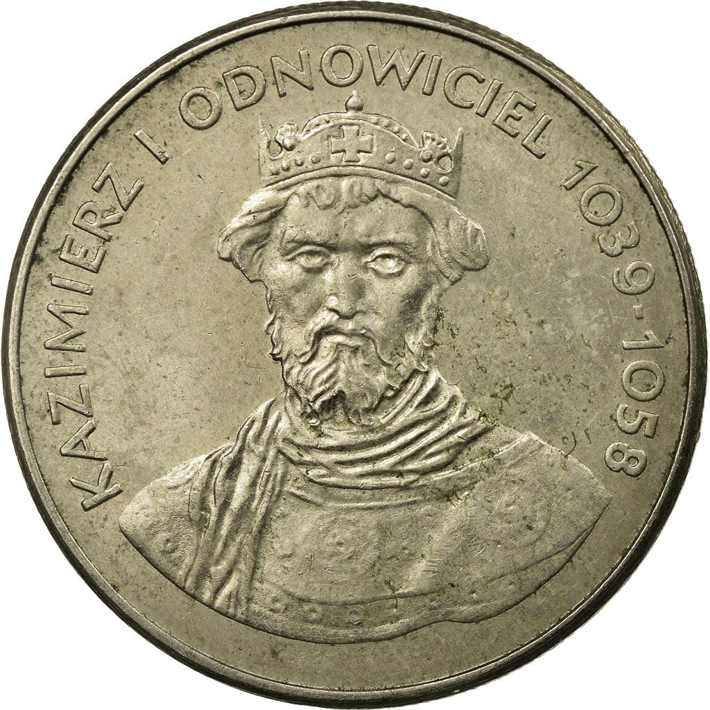 Moeda, Polónia, 50 Zlotych, 1980, Warsaw, VF(30-35), Cobre-níquel, KM:117